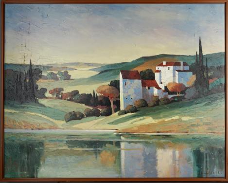 OLIEVERF OP CANVAS IKEA COLLECTIE