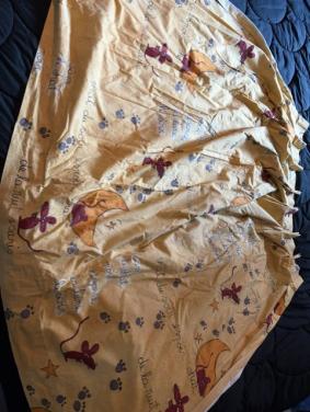 Vrolijke set gordijnen kinderslaapkamer