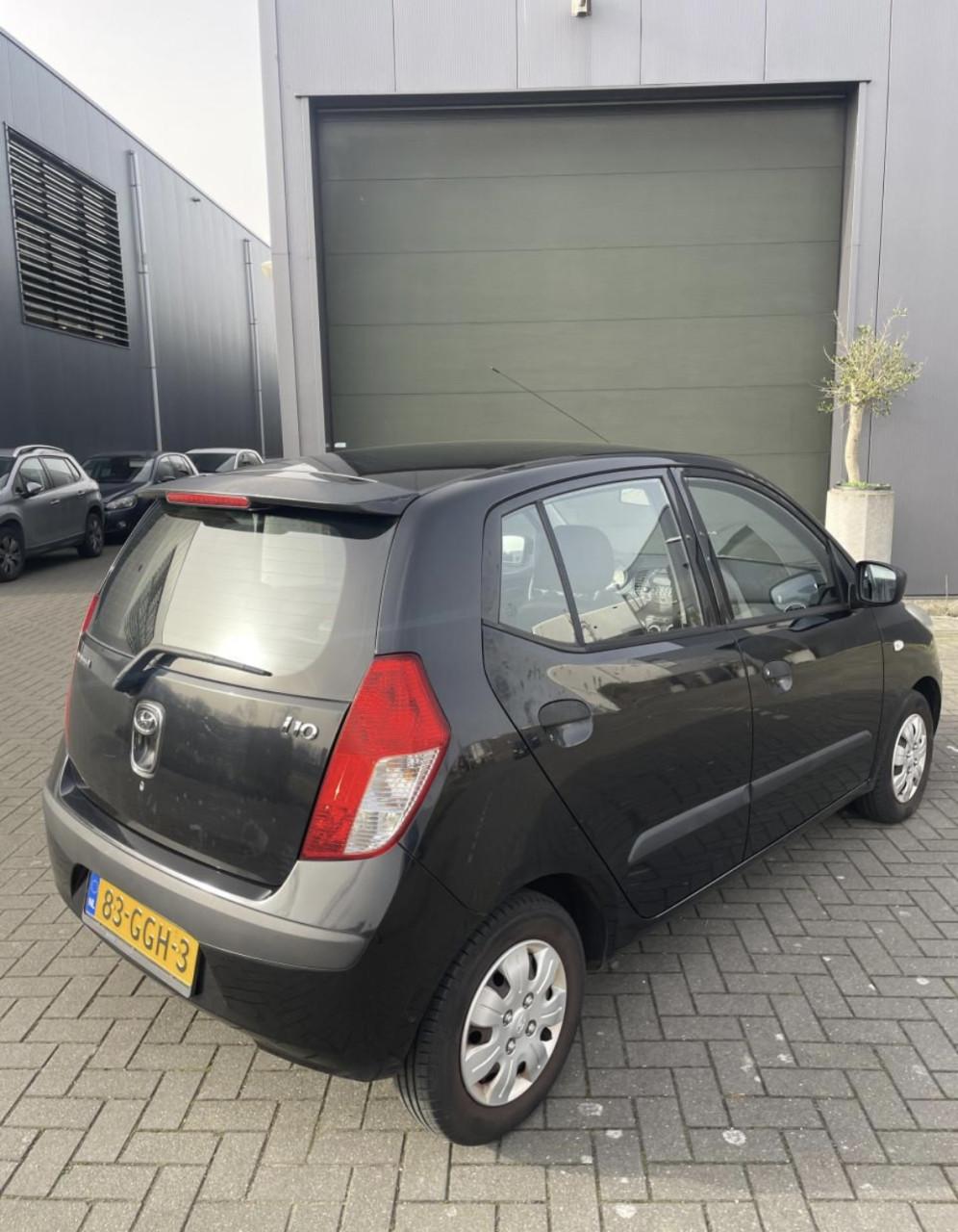 Hyundai i10 1.1 I 5DR 2008 Zwart | NAP | 69.646 KM NAP
