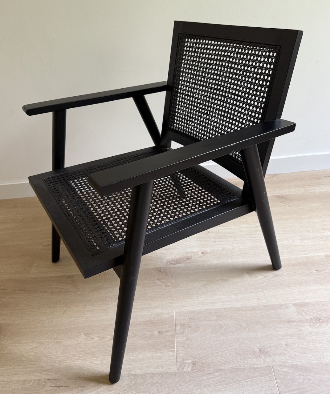 KARWEI Duke Webbing stoel zwart