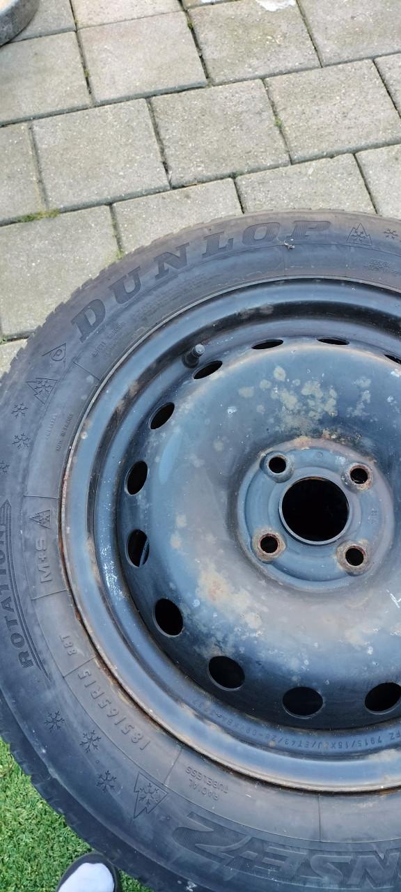 Stalen velgen met winterbanden GRATIS