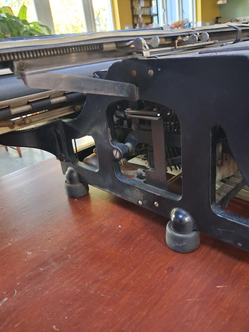 Oude typemachine