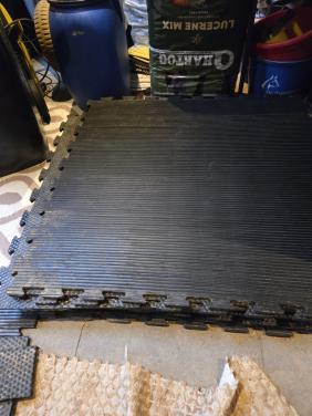 ZGAN waterdichte stalmatten (een week gebruikt!) koopje factuur aanwezig