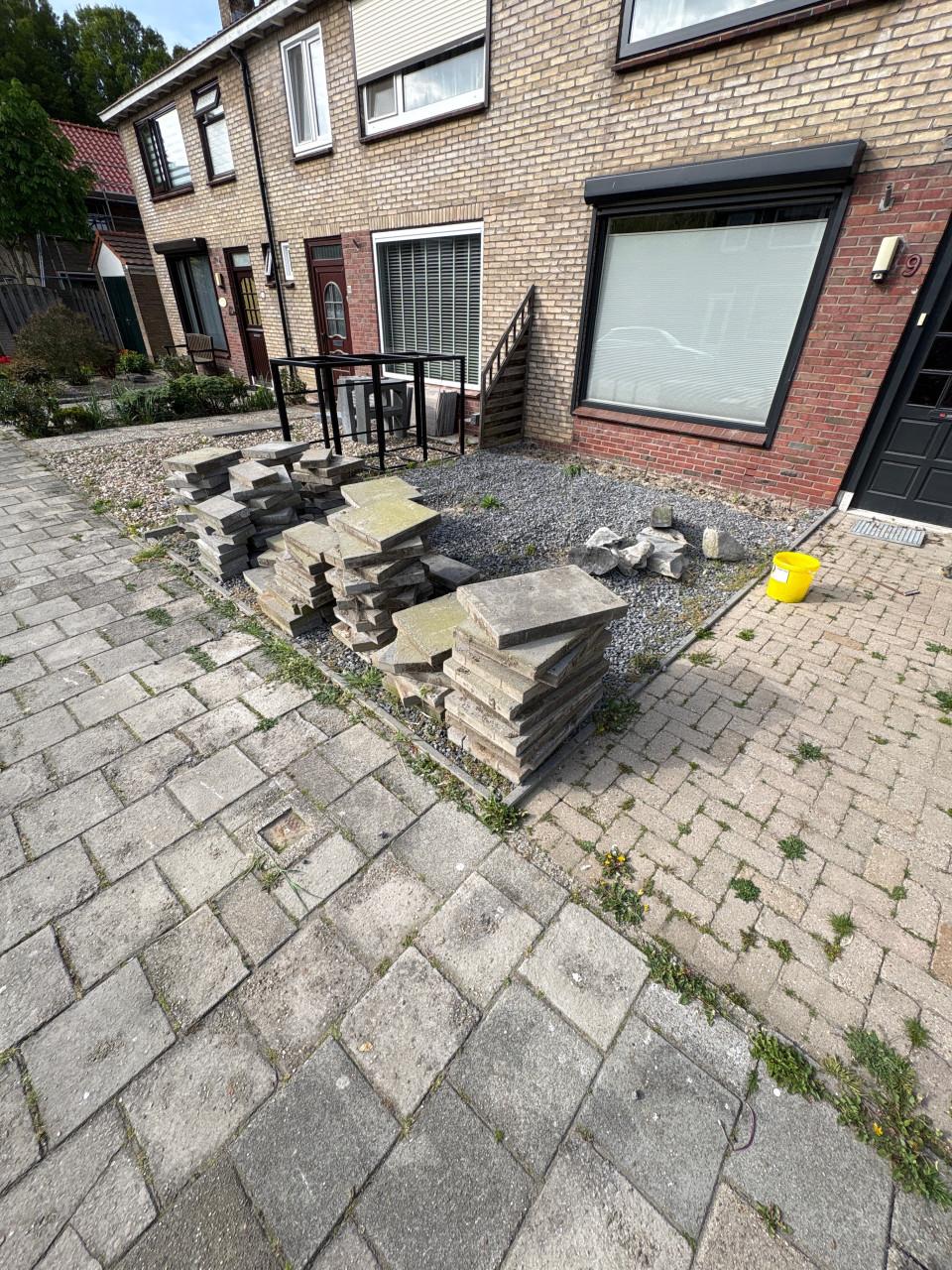 Tegels gratis afhalen