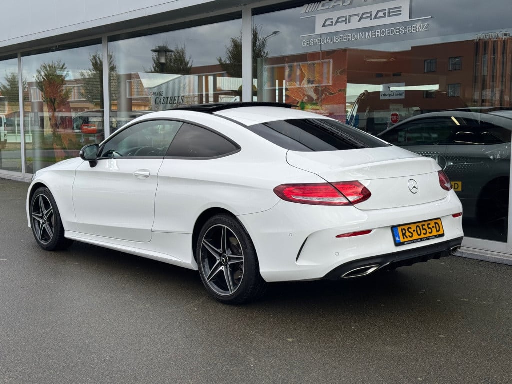 Mercedes-Benz C-Klasse coupé 200 amg line night- pakket automaat , panorama