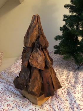 Teak (kerst-)boompje