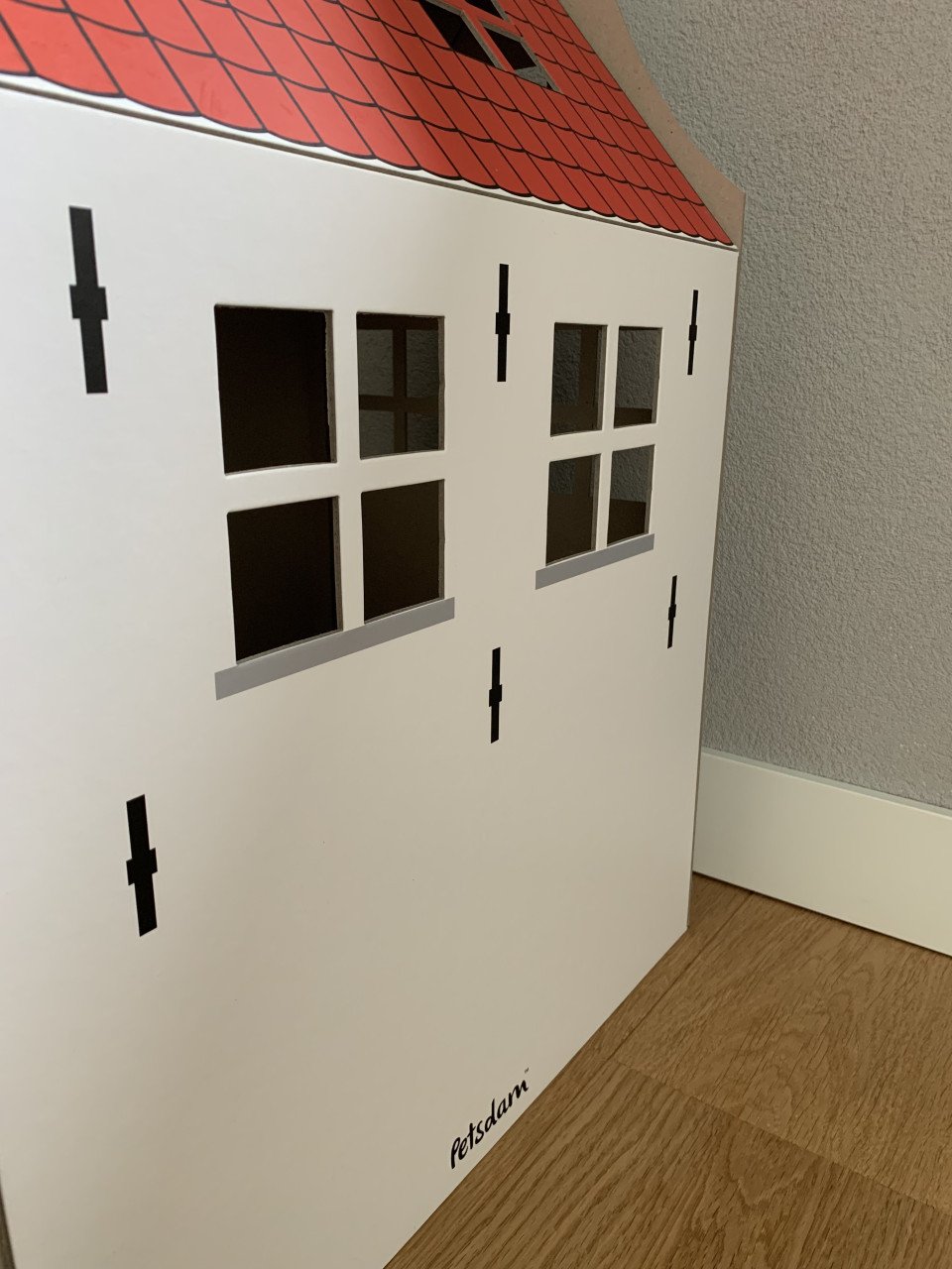 Petsdam het Dorpshuisje - kattenhuis - wit - nieuw