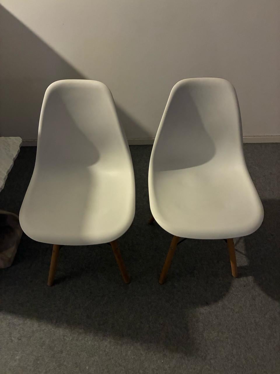 2 Stoelen wit