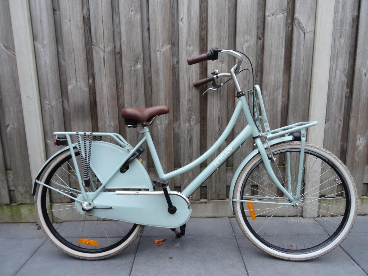 🚲 Nogan Transport Meisjesfiets – 26 inch | Mint Green