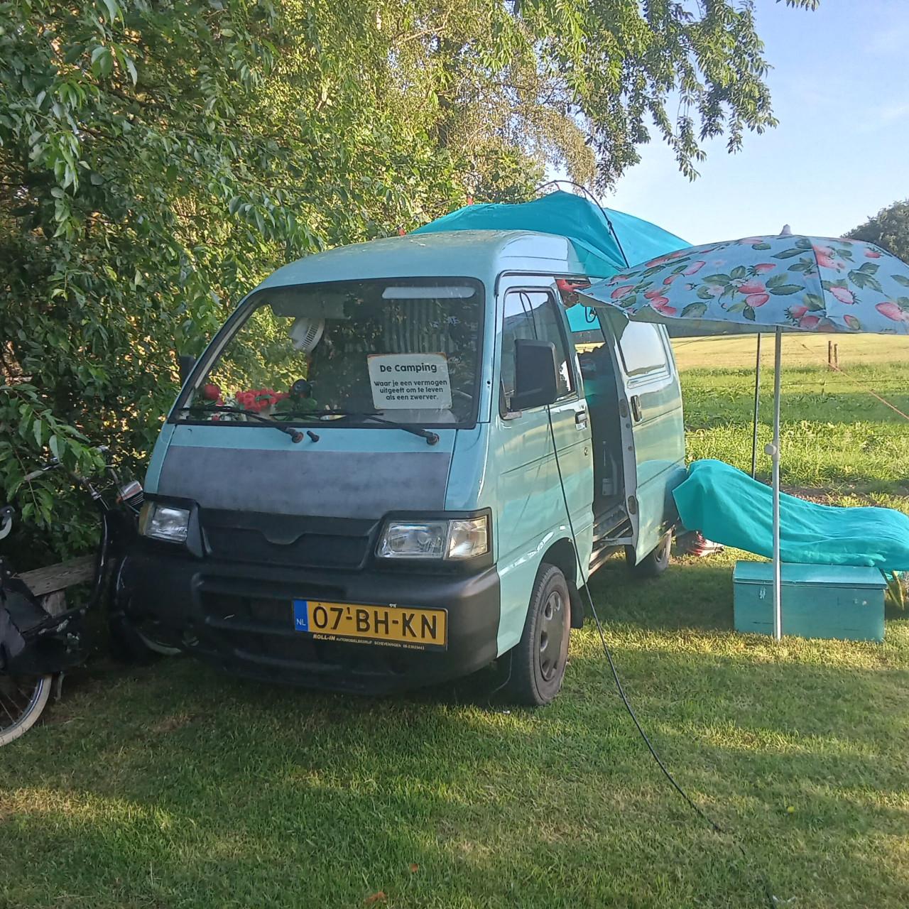 Camperbus minicamper Piaggio Porter Daihatsu hijet