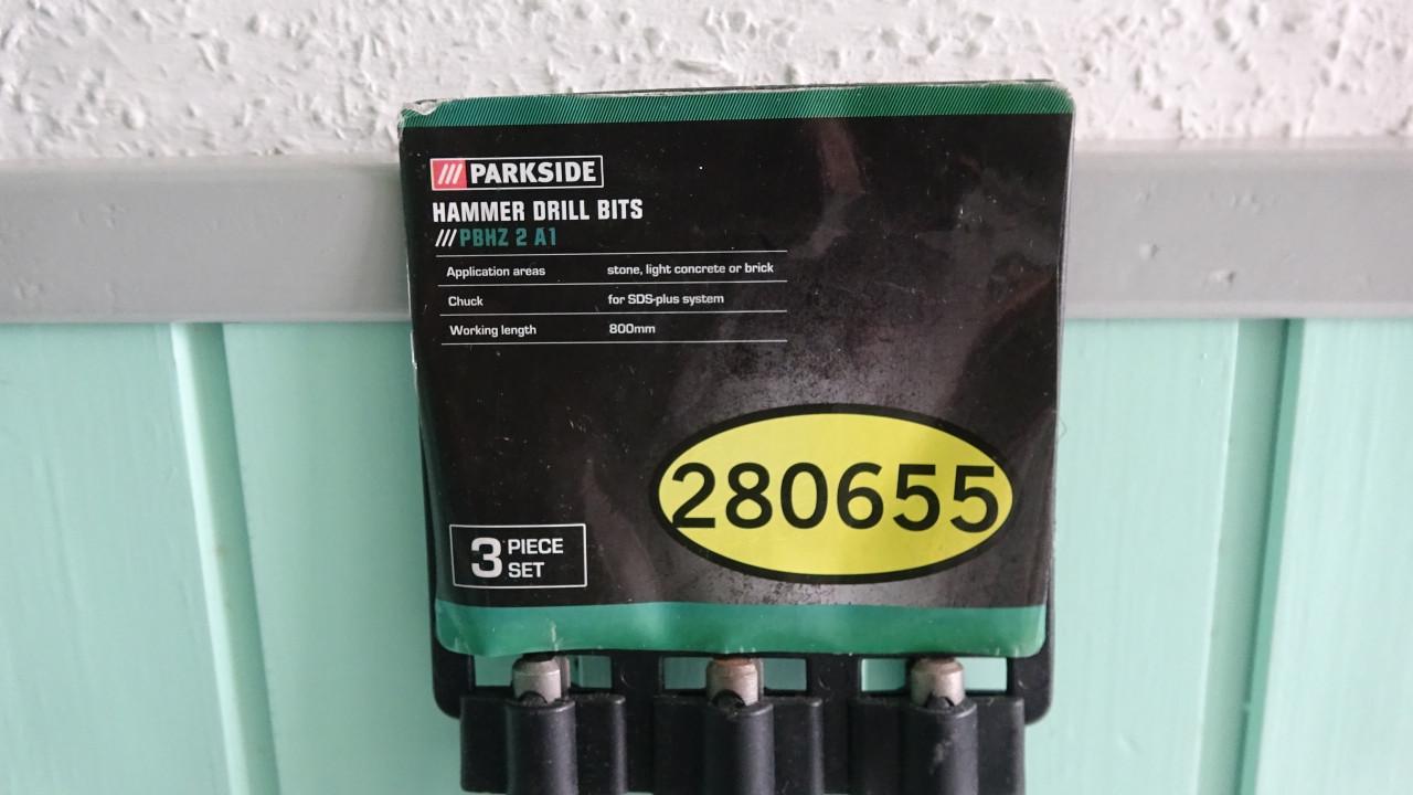 Klopboormachine boorset 3 / 5 stuks 600 mm /1000 mm (nieuw)