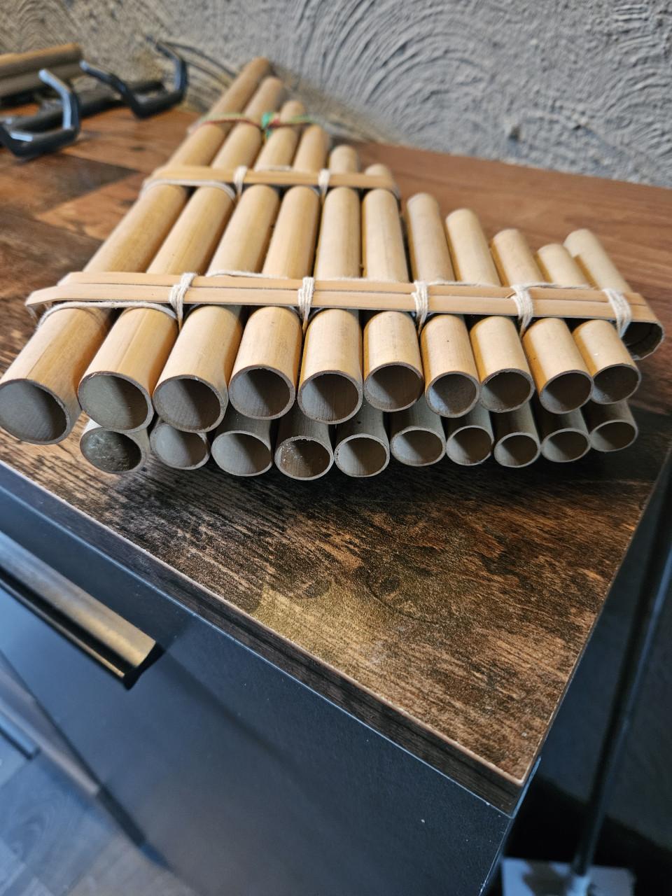 Mooie Panfluit - Handgemaakt Bamboe Muziekinstrument