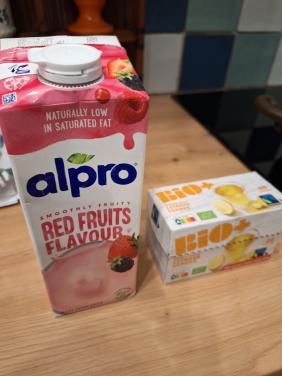 Gratis thee en Alpro