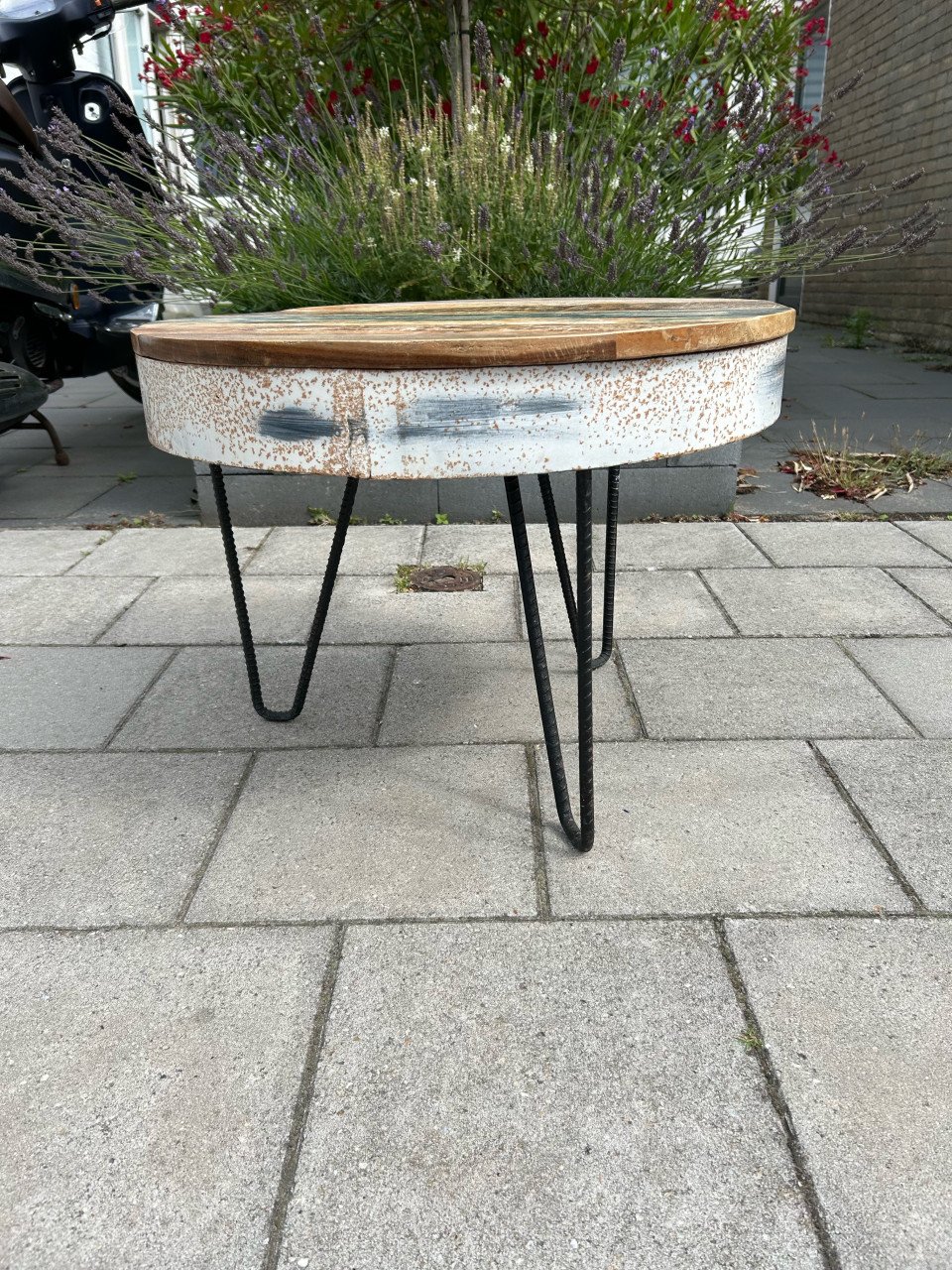 Salontafel industriële look