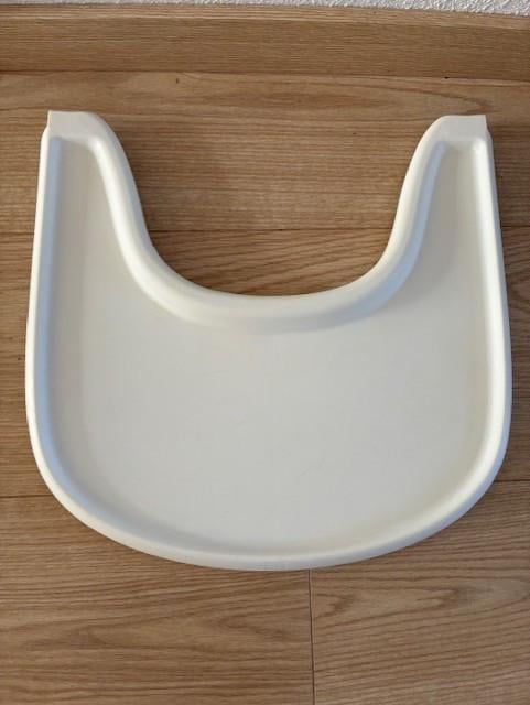 Wit eetblad / tray Stokke voor Tripp Trapp kinderstoel