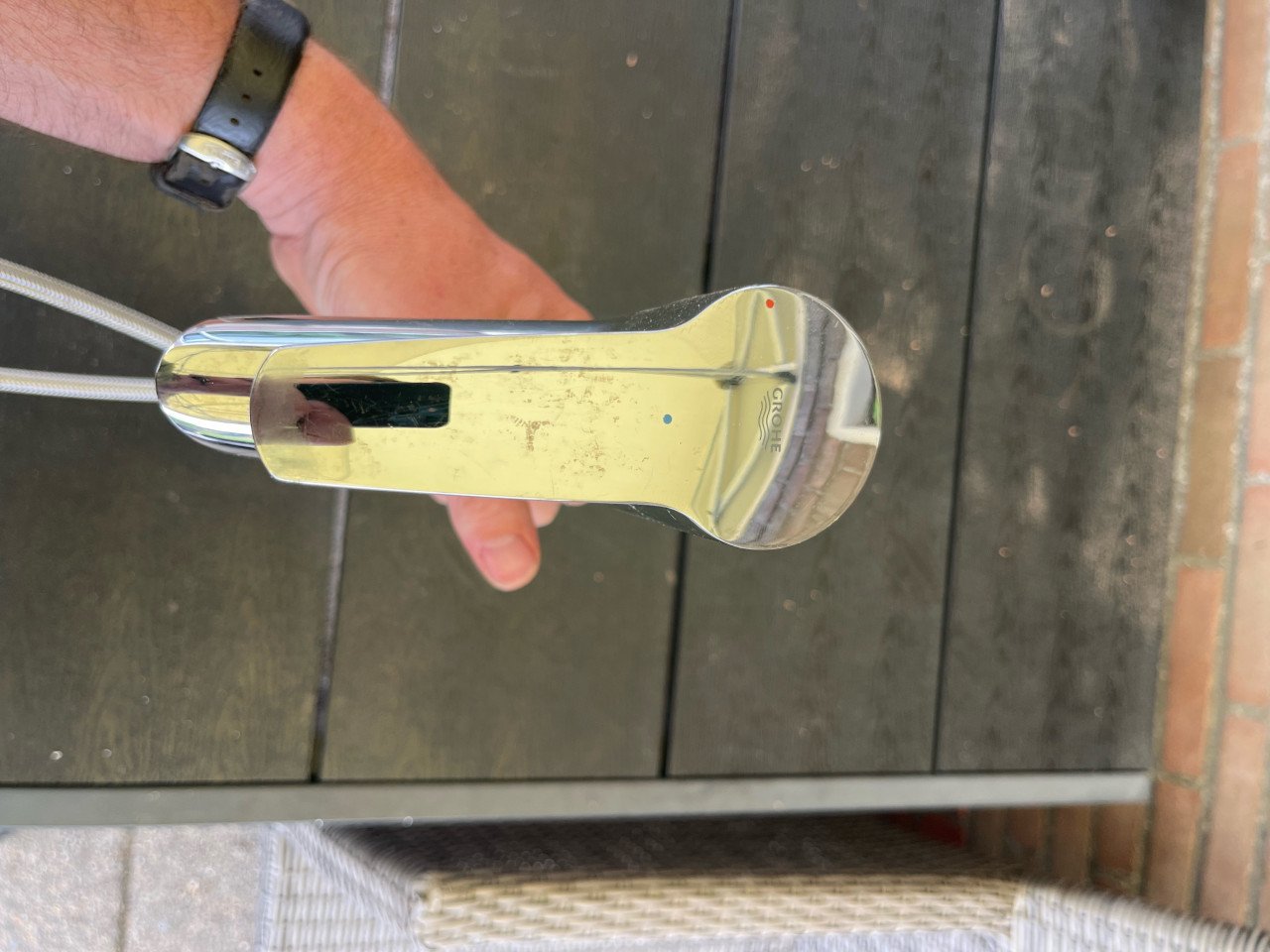 Wastafel kraan grohe