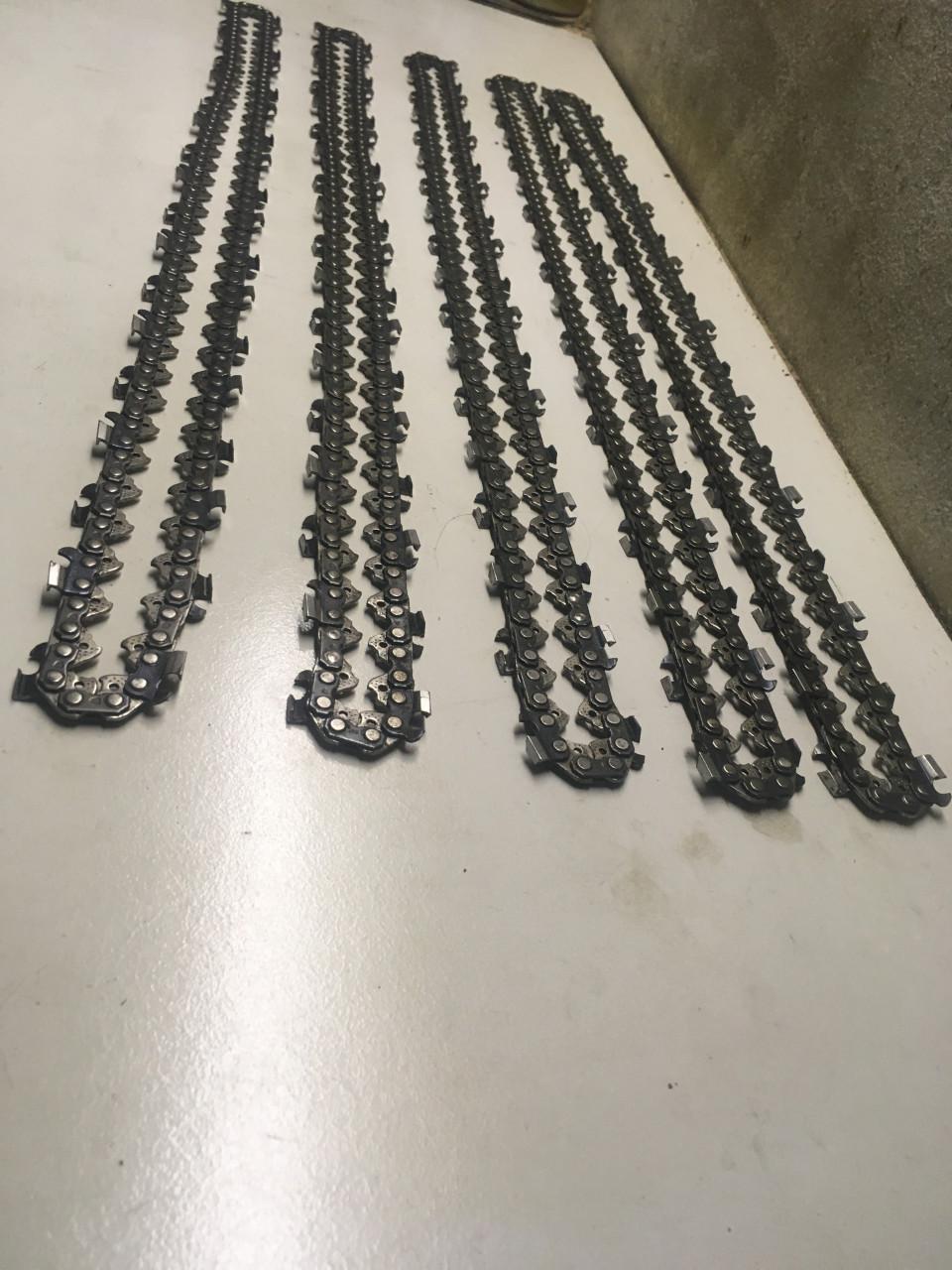 5x zaagketting voor kettingzaag 20 inch dolmar husqvarna etc. zo goed als
