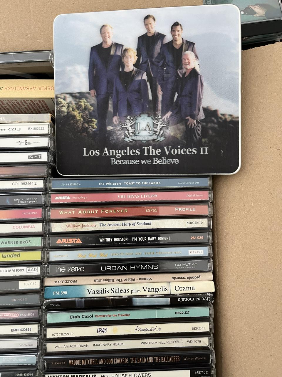 Ruim 100  diverse cd´s