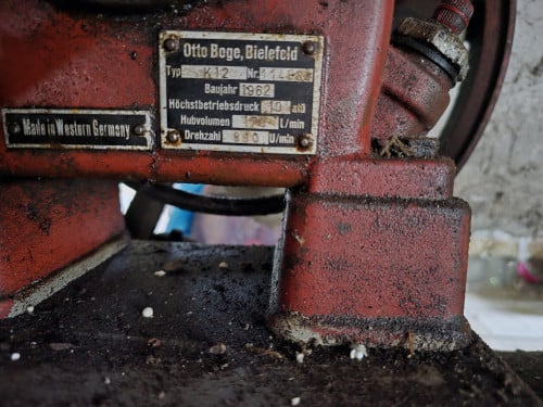 Compressor Boge incl 500 ltr tank