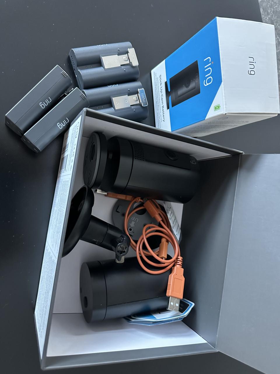 Beveiligings camera RING (3stuks)