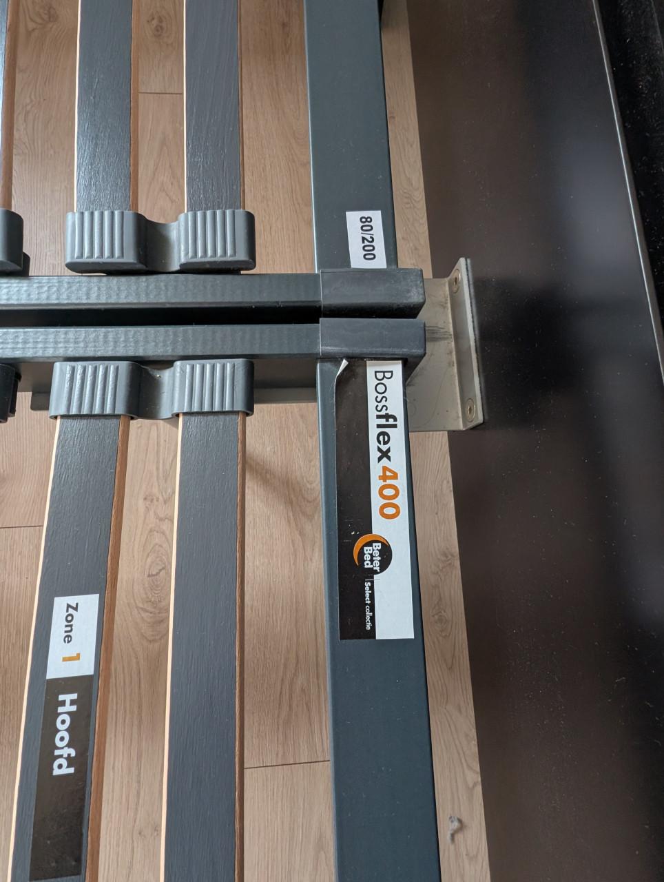 Bed 160*200 cm inclusief lattenbodems