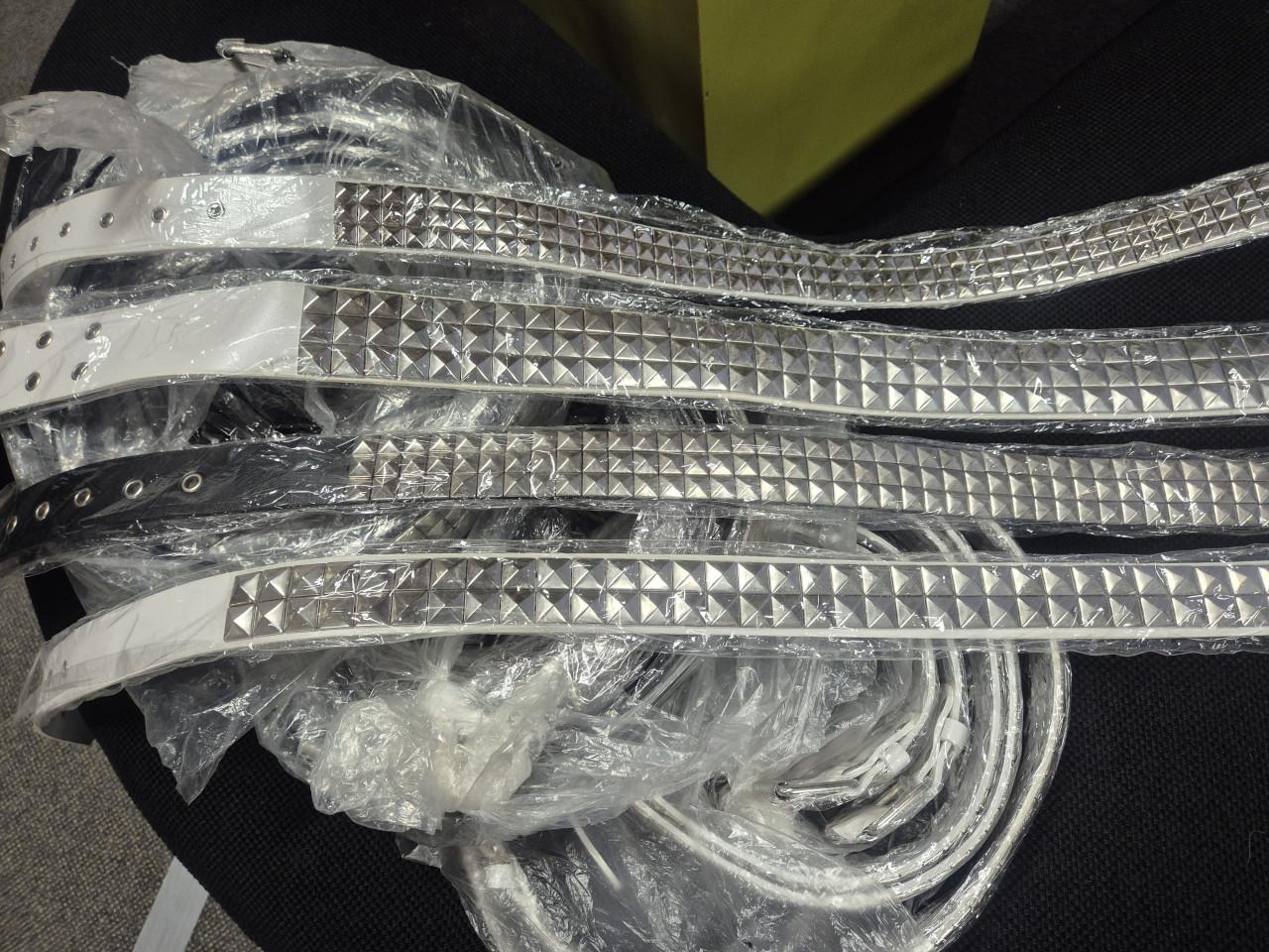 Partij van 25 stoere riemen - nieuw