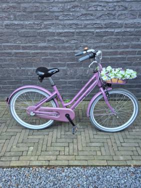 Roze Alpina Mood meisjesfiets 24 inch 3 versnellingen