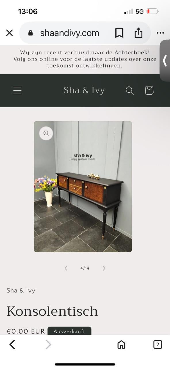 Console tafel haltafel wandtafel