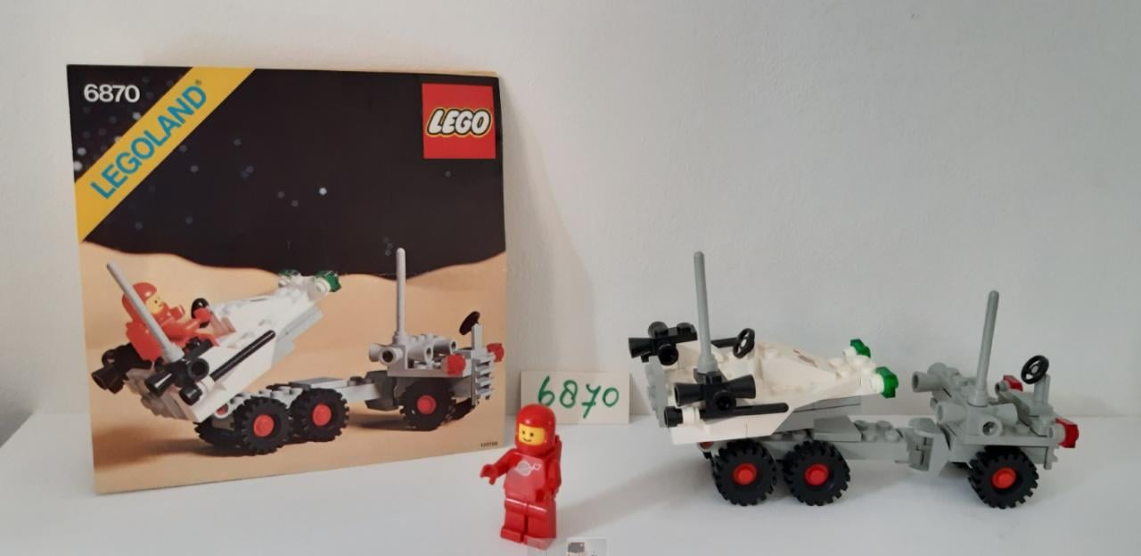 Lego Classic Space 6870: Probe Launcher, ruimtevoertuig met minifiguur
