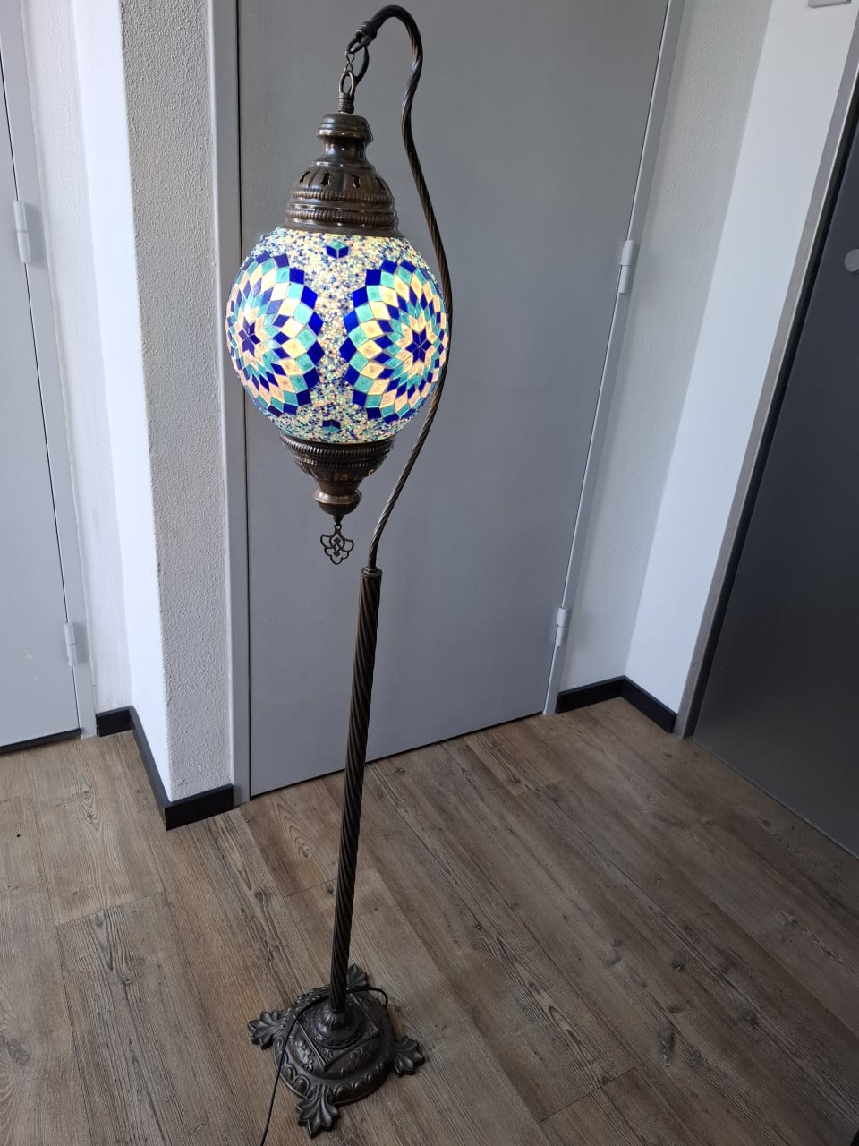 Marokkaanse vloerlamp en tafellamp