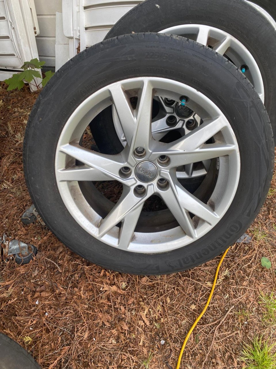 Audi velgen 17 inch met zomerbanden