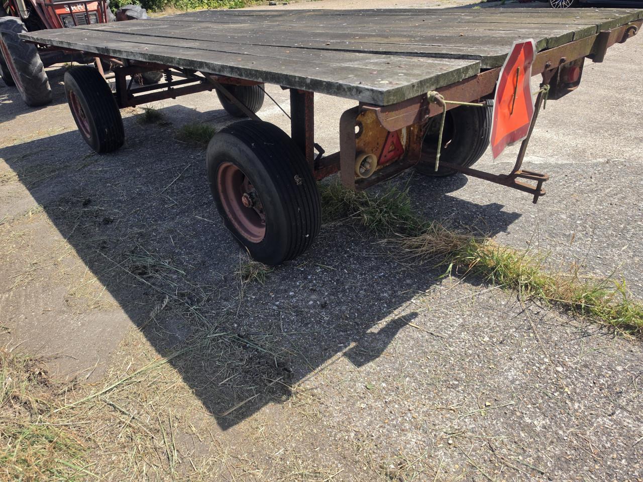 Boerenwagen strowagen of hooiwagen