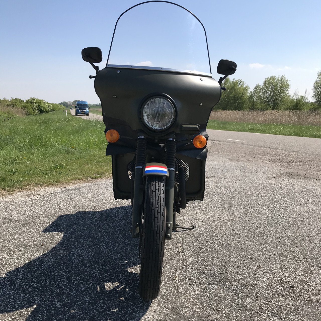 Moto Guzzi V50 NATO 1985 (vrij van wegenbelasting!)