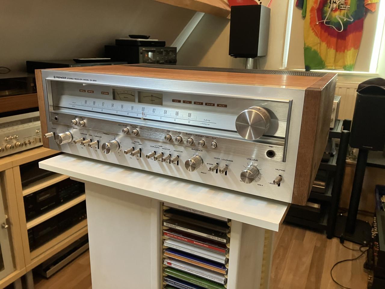 Pioneer SX-850 vintage receiver tuner versterker