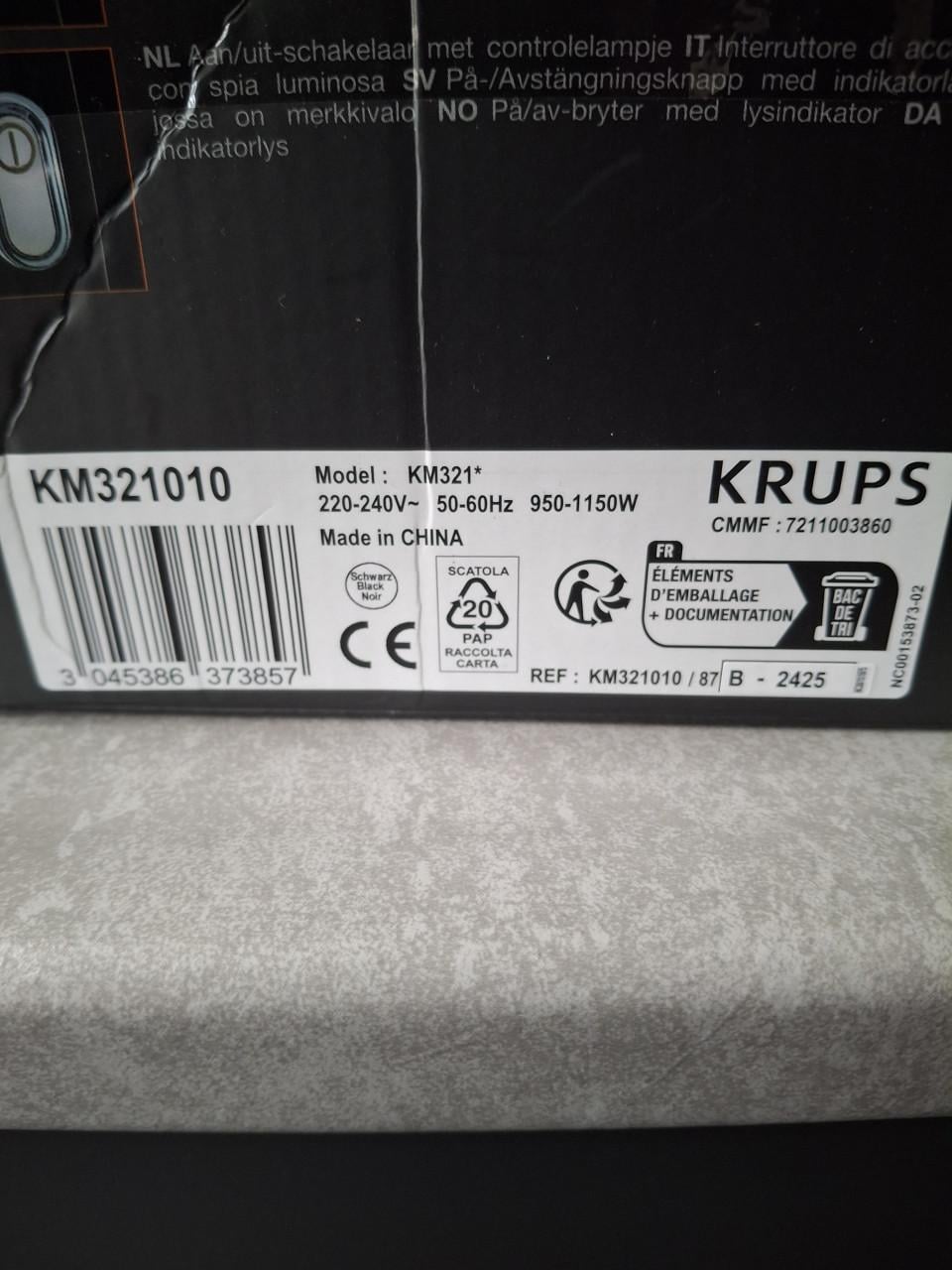 Koffiezetapparaat krups