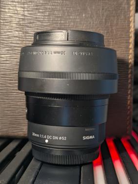 Sigma 30mm 1:1.4 DC DN lens voor Fuji-X mount