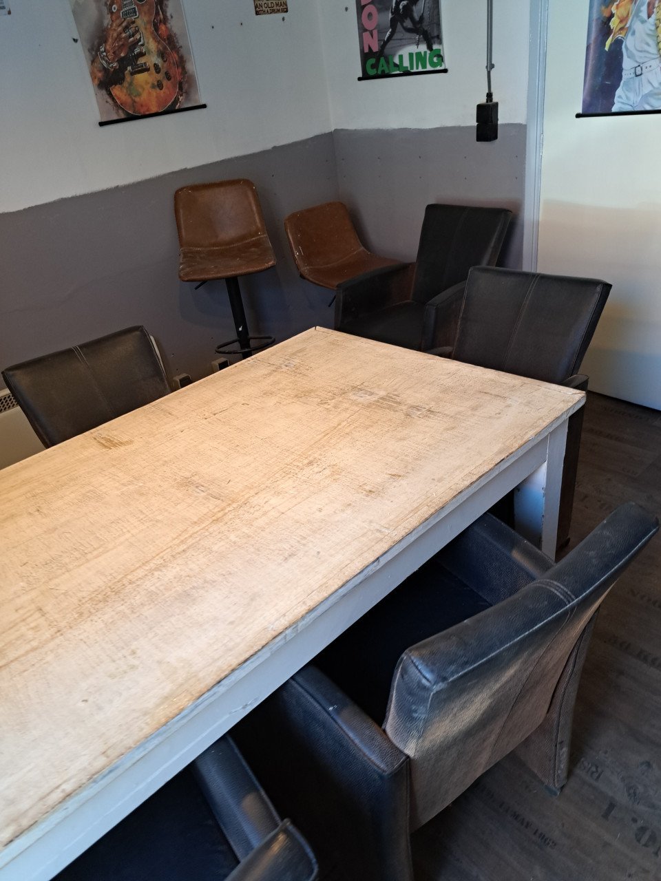Riviera Maison tafel en 6 stoelen
