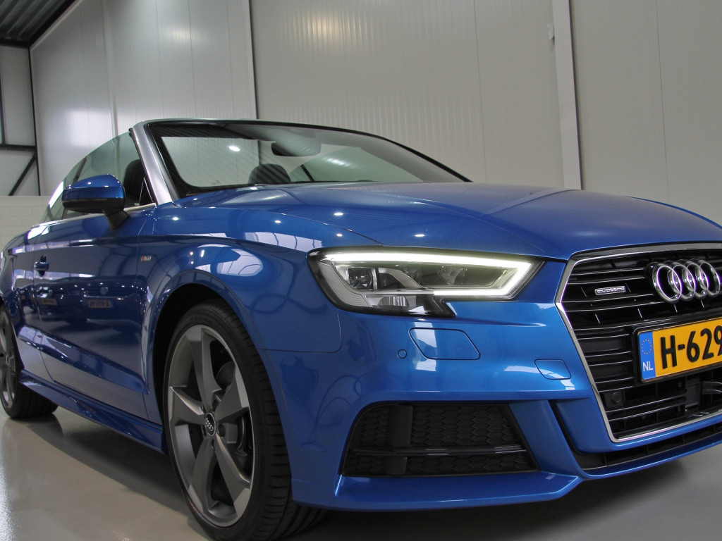 Audi A3 cabriolet 2.0tfsi 190pk quattro s-tronic | s-line | leder