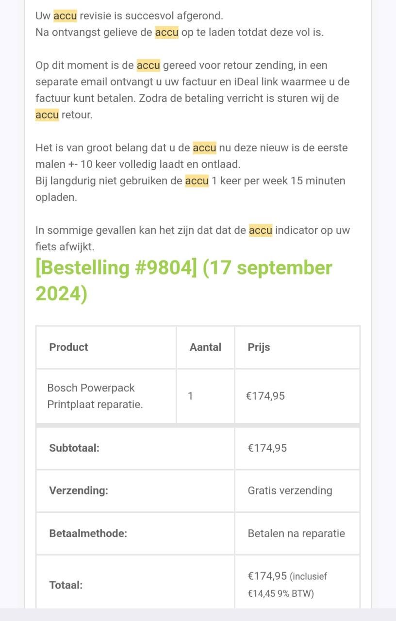 Gazelle elektrische fiets (opknapper)