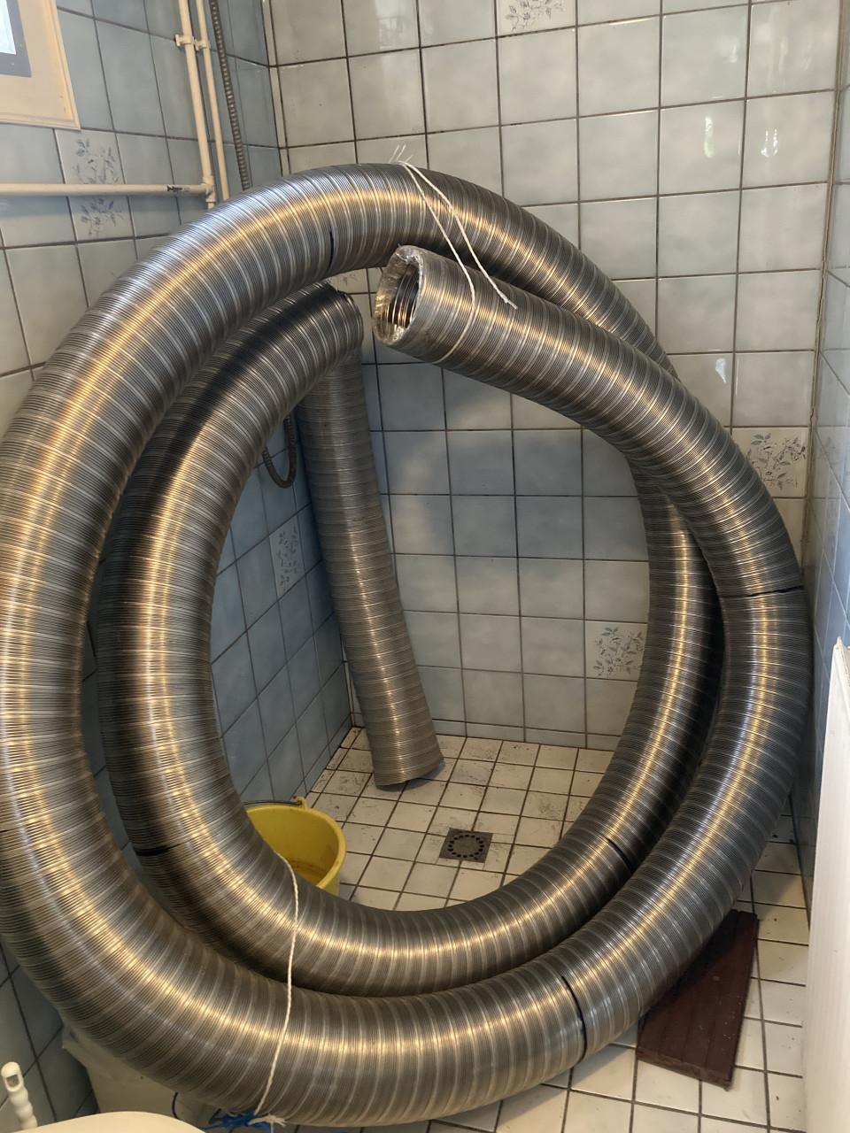 Te Koop speksteen kachel met rook kanaal