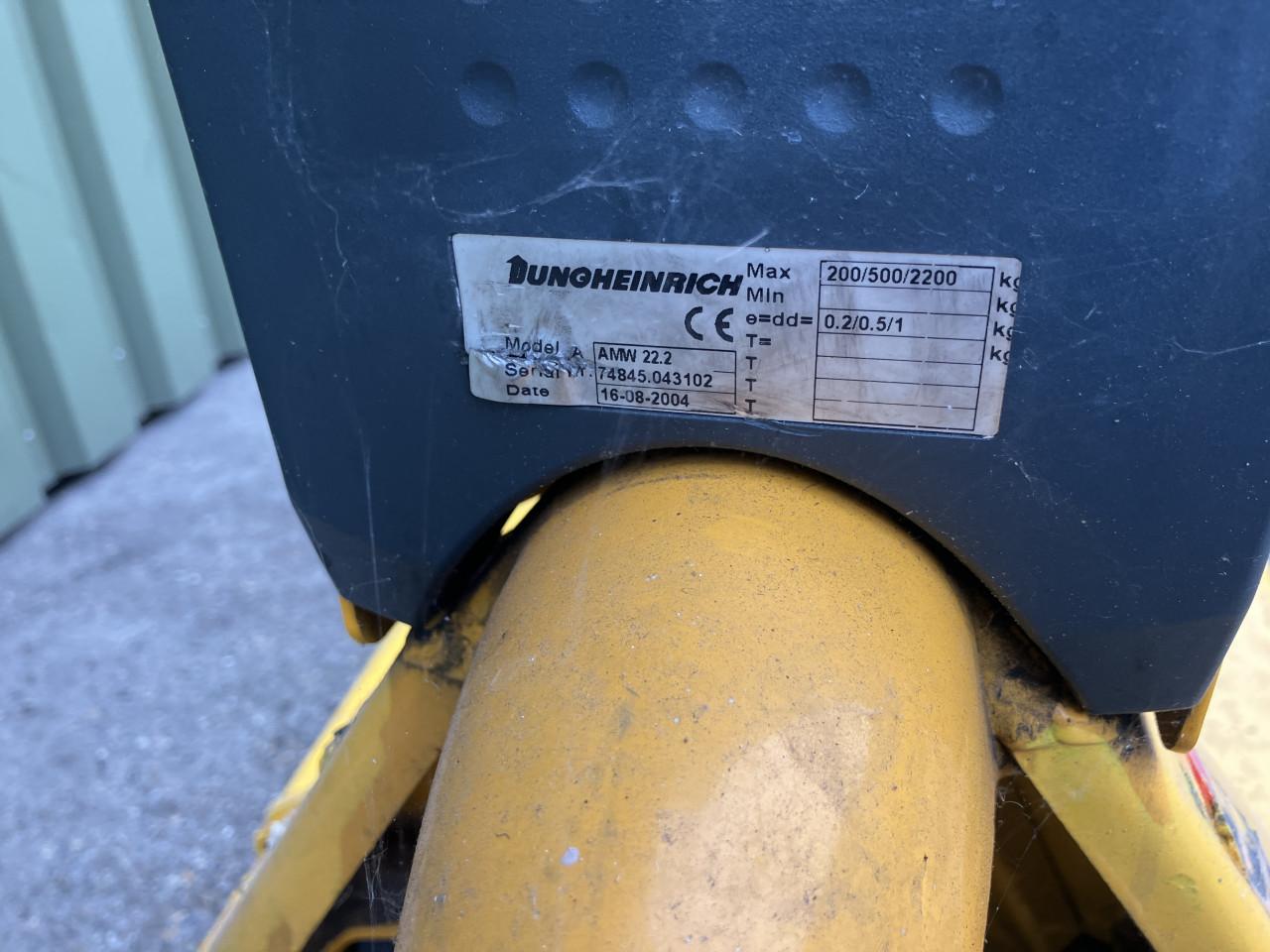 Palletpompwagen Jungheinrich opknapper