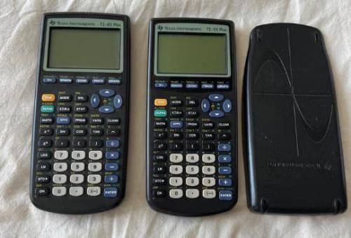 Grafische rekenmachine TI-83 plus
