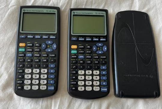 Grafische rekenmachine TI-83 plus