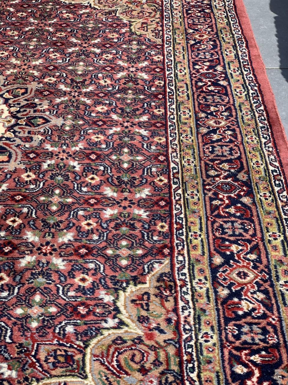 💐Waanzinnig Mooi Kleurrijk Handgeknoopt Vintage Vloerkleed uit India💐