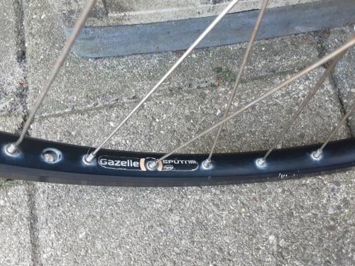 Gazelle 26 inch nexus achterwiel, 3 speed, rollerbrake rem