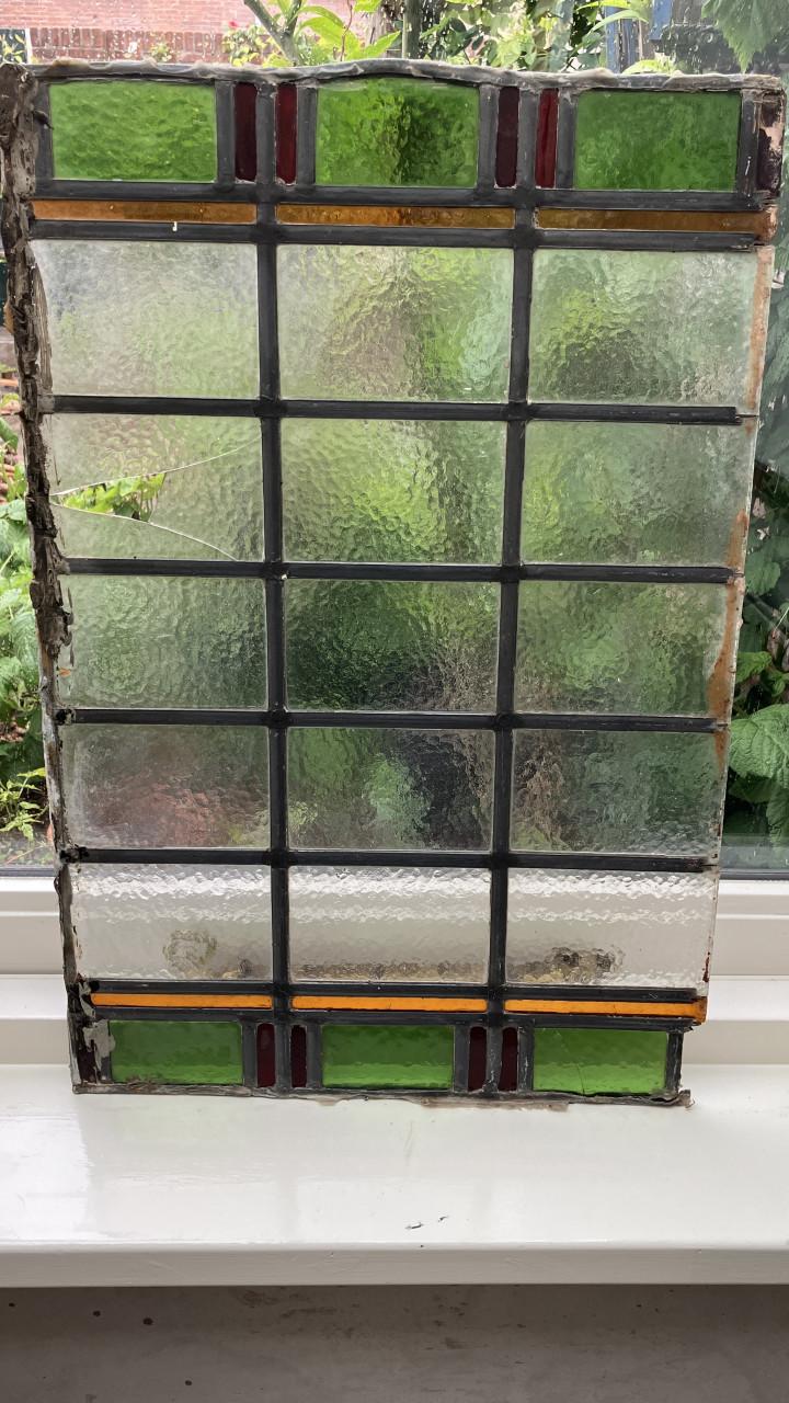Glas in lood ruiten