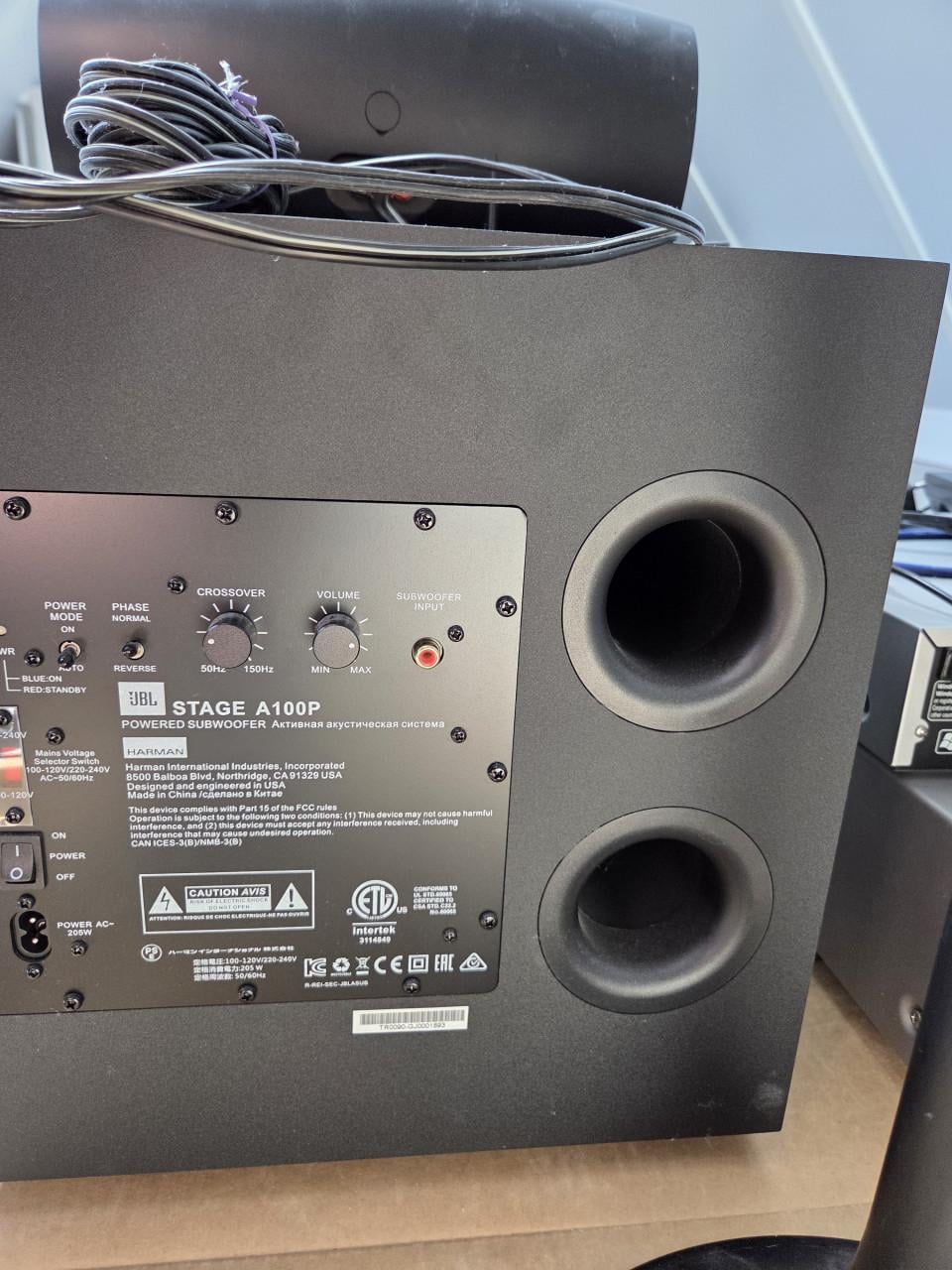 Complete Denon & JBL 5.1 Thuisbioscoop set met standaarden
