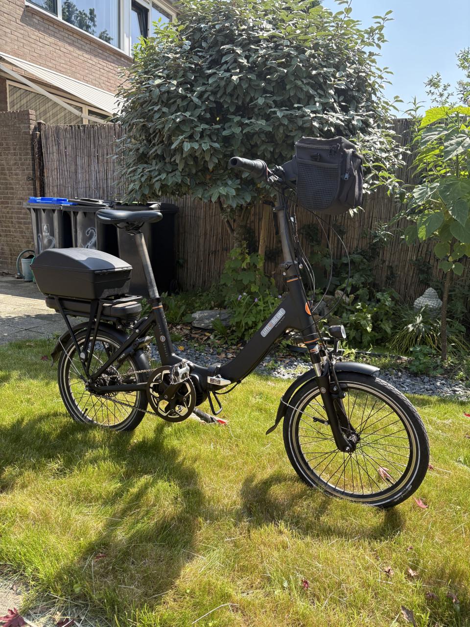 Nette Jools elektrische vouwfiets krachtige middenmotor & 8 versnellingen