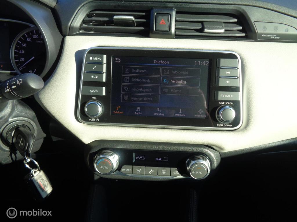 Nissan Micra 1.0 ig-t business/airco/lm velgen/navigatie/led/cruise control