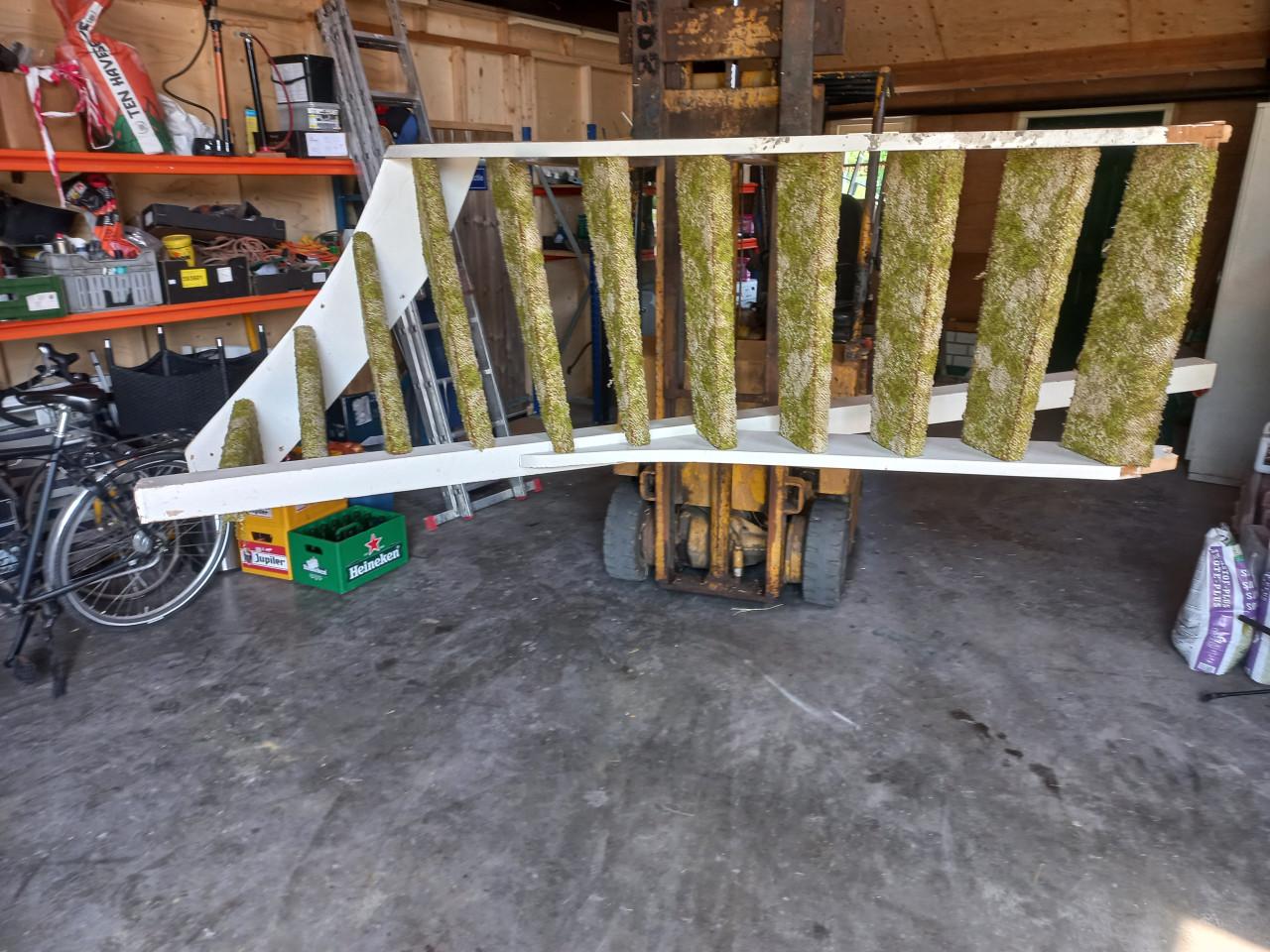 Gedraaide trap 2.50 mtr 11treden